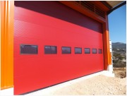 Porte sectionnelle industrielle