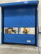 Installation porte souple rapide sur mesure - Pour bâtiment industriel