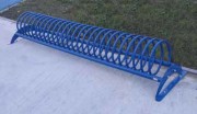 Porte-vélos à spirale
