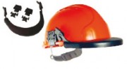 Porte-visière pour casque de chantier