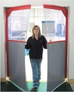 Portes souples battantes industrielles