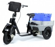 Porteur professionnel électrique multifonction