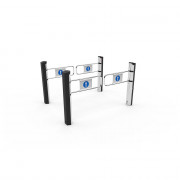 Portillon d'entrée double