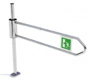 Portillon issue de secours extensible droite manuelle
