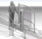 Portillon de contrôle d'accès