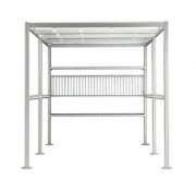 Portique viande acier