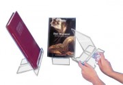 Support présentoir plexi pour livres