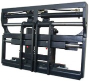 Positionneur de fourches avec translation intégrée