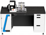 Table de polissage 1 poste 230V - 1710x750 mm - Moteur broche intégré 2,5 kW - Plage de vitesse de 100 à 6000 min-1