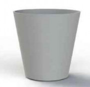 Pot de fleurs rond en béton - 105 L - ?.60 cm x H.60 cm