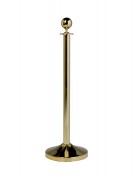 Poteau d’accueil doré pour guide files