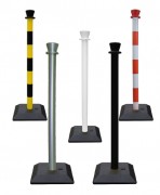 Poteau de balisage en PVC