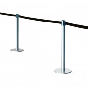 Poteau de guidage à ruban