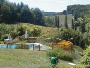 Poteau rond pour clôture barreaudage