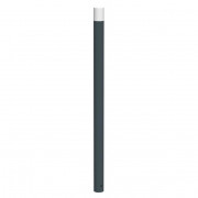 Potelet à sceller tête bombée PMR 1200 mm Anthracite TENOR