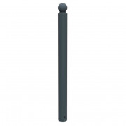 Potelet à sceller tête boule Hauteur 1000 mm OPUS