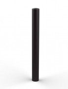 Potelet de ville à tête bombée en acier galva - H.1000 à 1200 mm - ?.60 à 114 mm