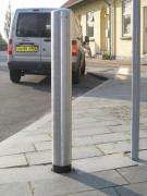 Potelet de ville flexible en plastique recyclé