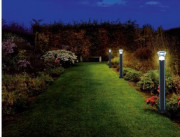 Potelet d'éclairage Led en aluminium pour extérieur - 5 à 12 W