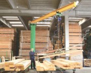 Potence de levage sur fût 360° - F = 250 à 2000 kg