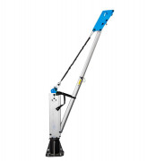 Potence de levage ultra-légère en aluminium - ? sangle à ou treuil - Capacité 600 kg max. - Rotation 360°