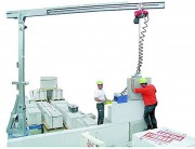 Potence mobile galvanisée