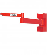 Potence murale articulée à moyeux autoporteur profil creux