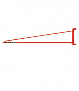 Potence murale triangulée - Capacité 100 kg - Rotation 180°