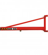 Potence murale triangulée porte outils