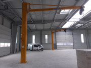 Potences sur fût - Capacité de 63 à 2000 kg - Portée de 2 à 7 m