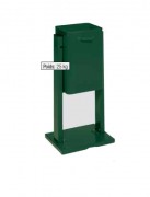 Poubelle avec ou sans toit