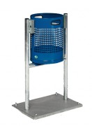 Poubelle d'extérieure en acier