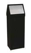 Poubelle à trappe basculante 50 L - L240 x P325 x H940 mm