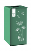 Poubelle tri sélectif autres déchets CUBATRI – 75 L – L.384 x l.380 x H760 mm