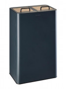 Poubelle tri sélectif en intérieur - 2x30L - L.298 x l.448 x H.735 mm