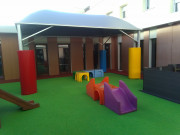 Préau d'école modulaire 9 à 100 m2