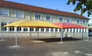 Preau école modulable sur 2 ou 4 pieds - Longueur de 5,5 à 16 m