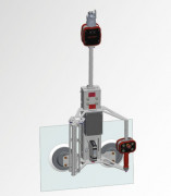Préhenseur pour panneaux de verre 50 à 125 kg - Rotation 0° à 90°
