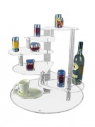 Présentoir à verrines plexi