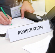 Présentoir d'accueil chevalet de table - Format : A4 à A7 - 10 unités