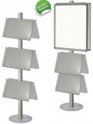 Présentoir brochures sur pied - Format A3