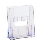 Présentoir transparent pour brochures - Format A4 et A5