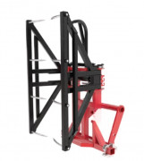 Pince à balle bottes de paille pour usage intensif - Dents forgées arrondies 2x4 - Capacité 1800 kg