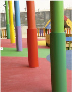 Protection de poteau cylindrique