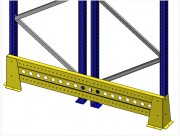 Protection échelles de rayonnage palettes
