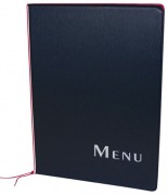 Protège menu avec 2 intercalaires