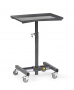 Pupitre d'atelier mobile ESD - Hauteur de 720 à 995 mm