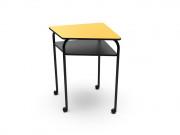 Pupitre scolaire à roulettes - Hauteur 1000 mm