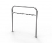 Range trottinettes 5 places - Diam.48 mm - Inox 304L ou 316L