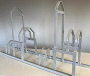 Rack à vélos 4 ou 5 places en niveaux décalés